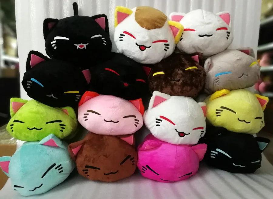 Cartoon Nemuneko Cat Figures Vampire and Angel Series Sleeping Cat Soft Plushie - Brand My Case