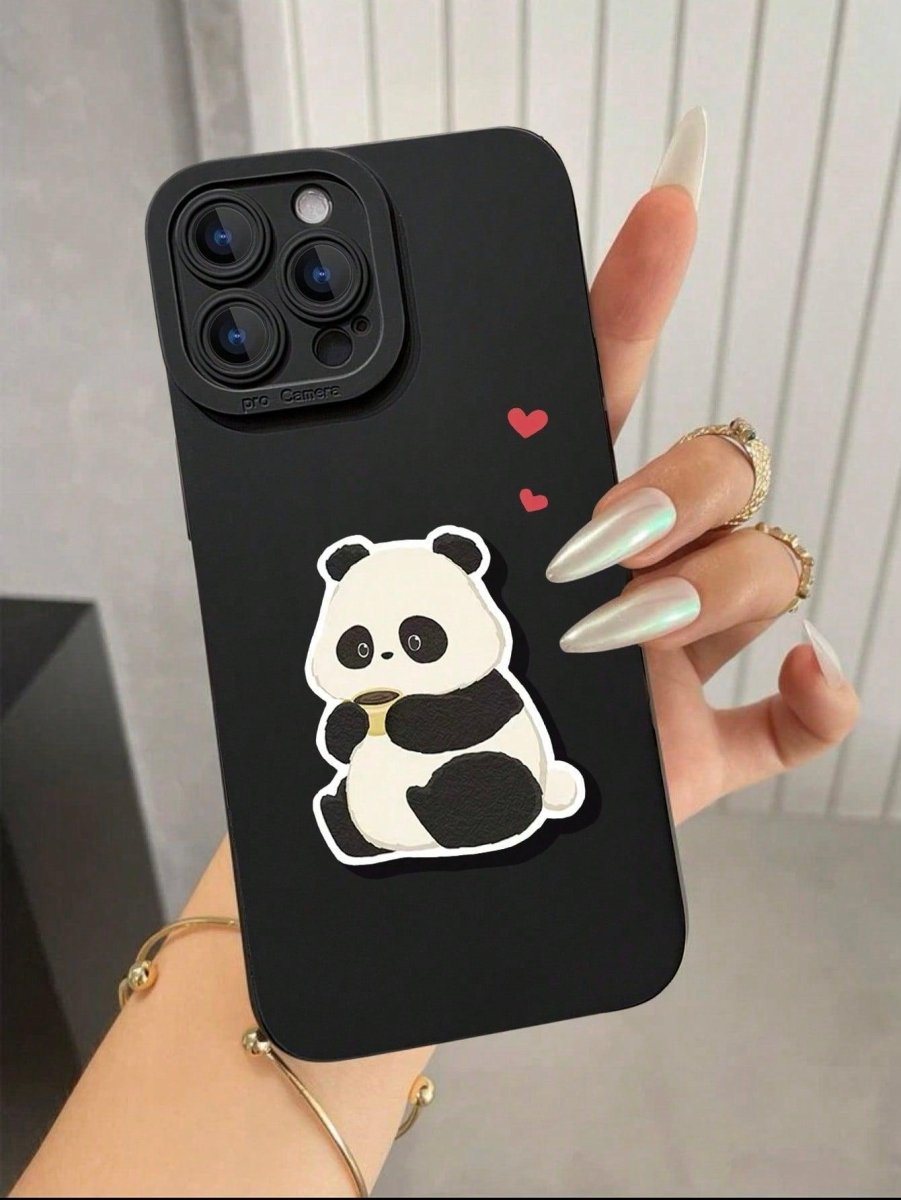 Cartoon Panda Hearts Print Phone Cases - Brand My Case