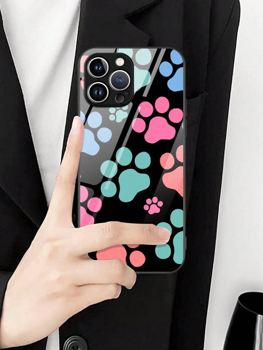 Cartoon Paw Pattern Phone Case - Brand My Case
