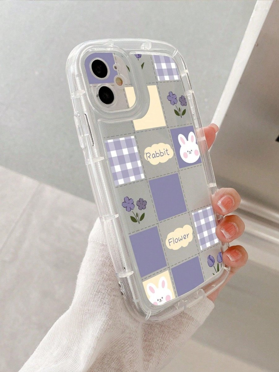 Cartoon Rabbit Pattern Premium Phone Case - Brand My Case