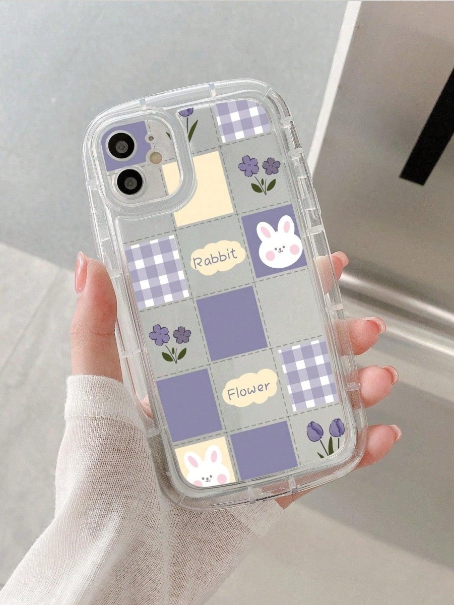 Cartoon Rabbit Pattern Premium Phone Case - Brand My Case
