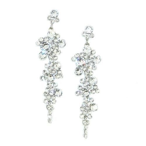 Cascading Crystals Earrings - Brand My Case