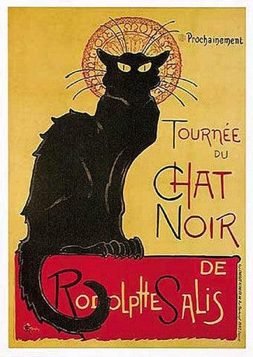 Chat Noir Art Print - Brand My Case