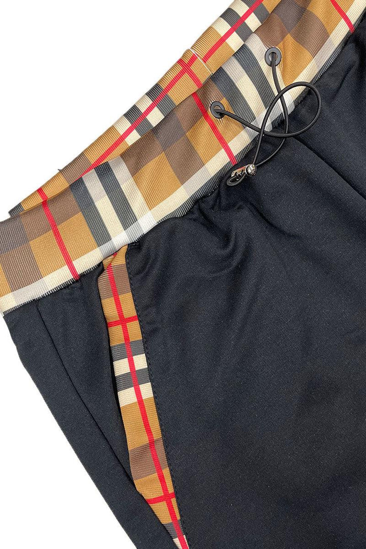 Checkered Detail Shorts - Brand My Case