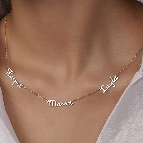 Children Name Necklace, Mother Family Necklace, Multiple Name Necklace - Brand My Case