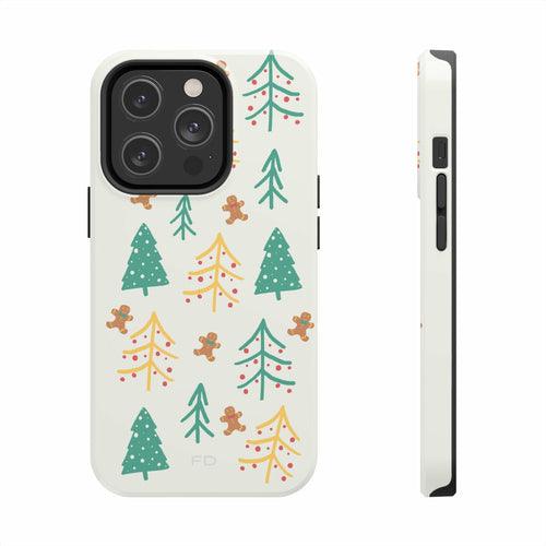 Christmas Tree's Tough Case for iPhone with Wireless Charging - Brand My Case
