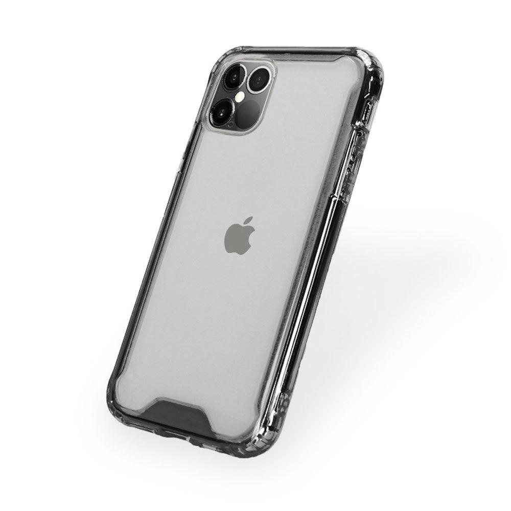 Clear Armor Hybrid Transparent Case for iPhone 12 Mini 5.4in (Smoke) - Brand My Case