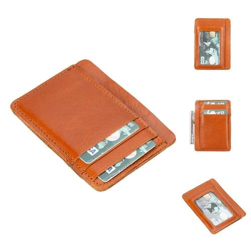 Cody Leather Card Holder and Wallet for Unisex - Brand My Case