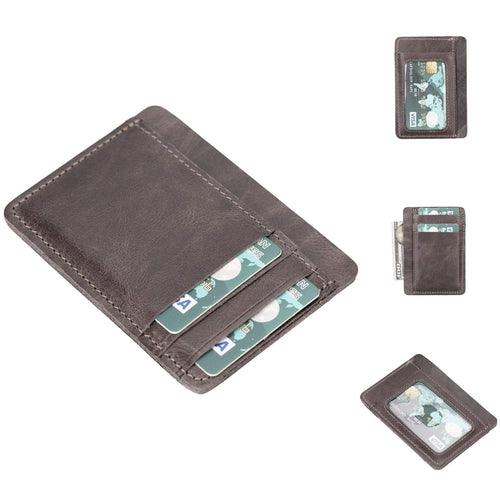 Cody Leather Card Holder and Wallet for Unisex - Brand My Case