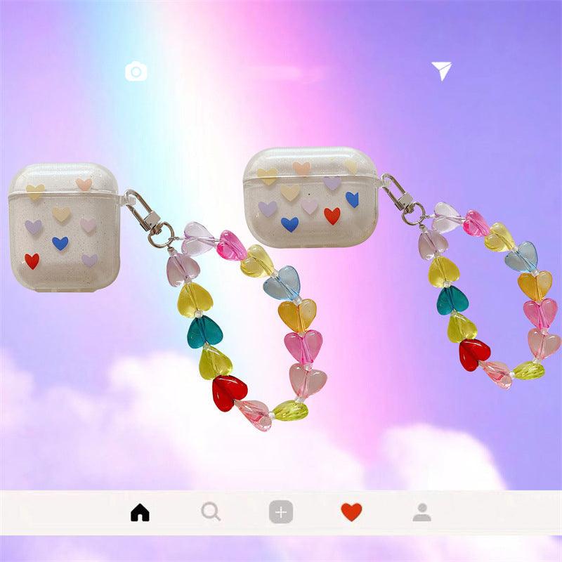 Color Love Chain Earphone Protective Case - Brand My Case