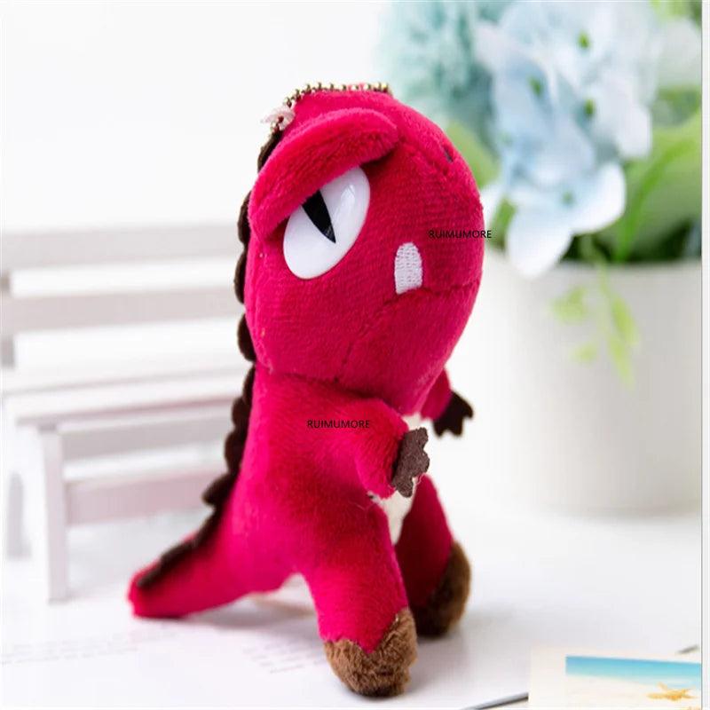 Colors Choice- Small Dinosaur Plush Toy , Animal Stuffed Keychain ; Kid's Keyring Gift DOLL - Brand My Case