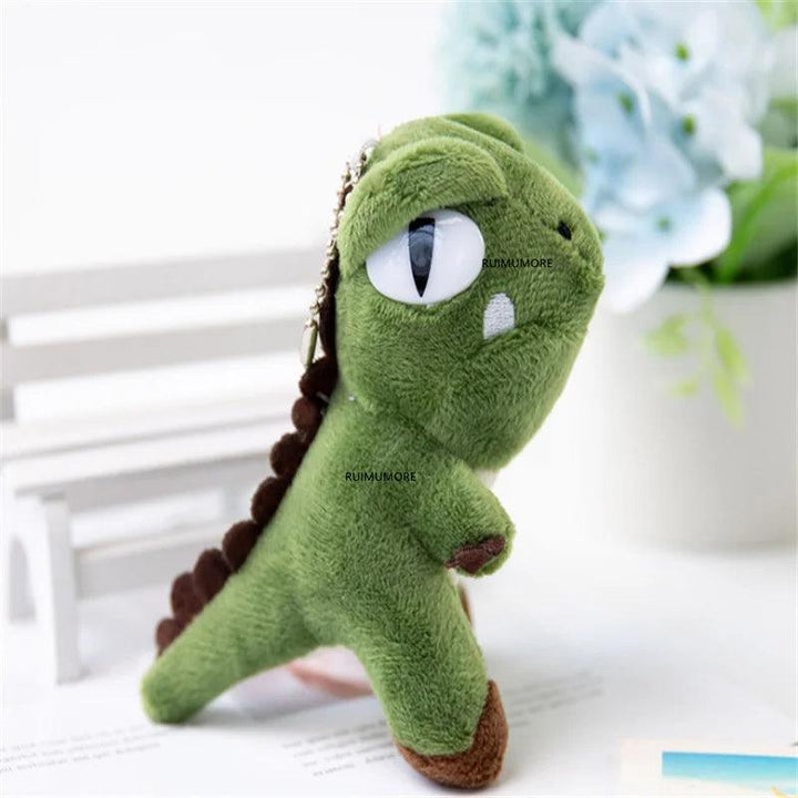 Colors Choice- Small Dinosaur Plush Toy , Animal Stuffed Keychain ; Kid's Keyring Gift DOLL - Brand My Case