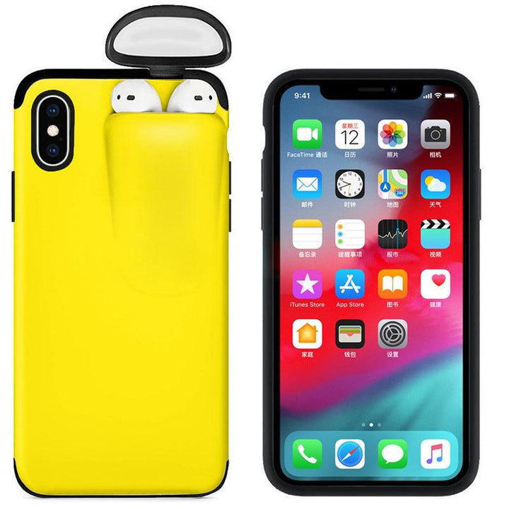 Compatible with Apple, Wireless Earphone Mobile Phone Case - Brand My Case