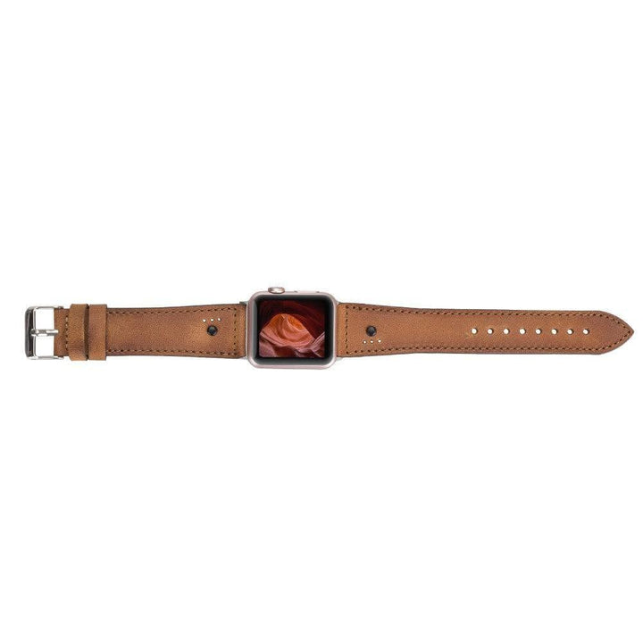 Coventry Classic Apple Watch Leather Straps - Brand My Case