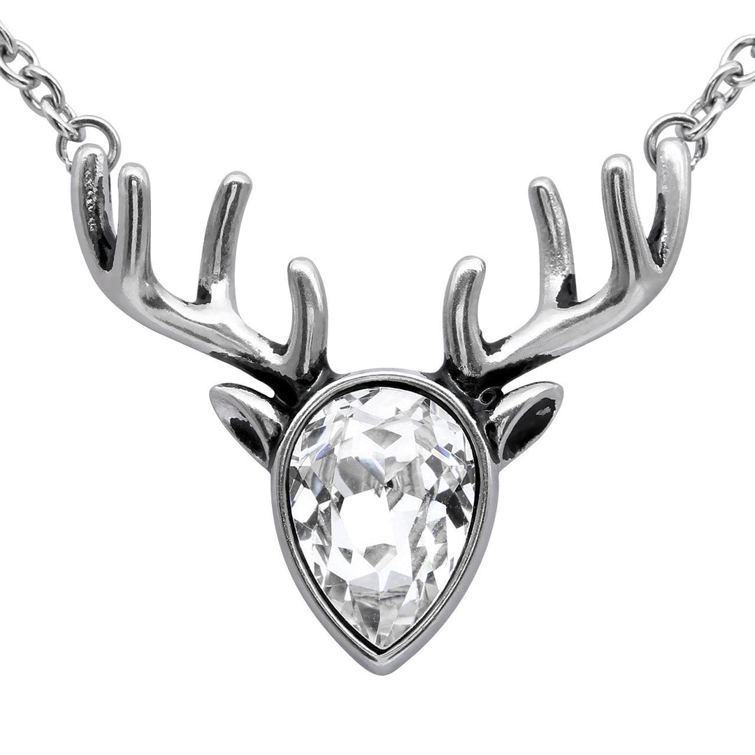 Crystal Reindeer Necklace - Brand My Case