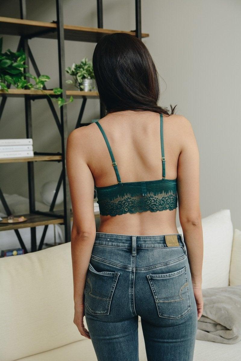 Cut Out Lace Bralette - Brand My Case
