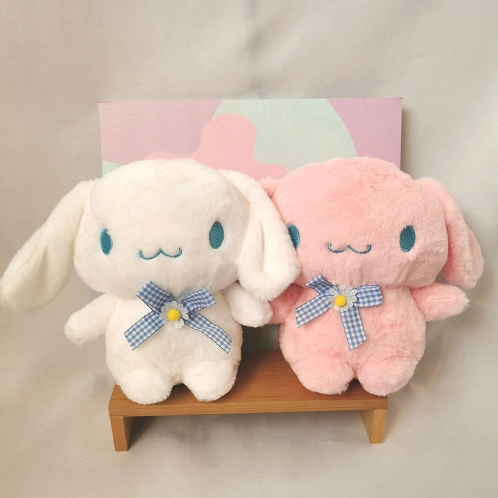 Cute 25Cm Sanrio Anime Plush Toy Cartoon Roll Cinnamoroll Soft Stuffed Plushie Doll Baby Girl Pillow Home Ornament Couple Gift - Brand My Case