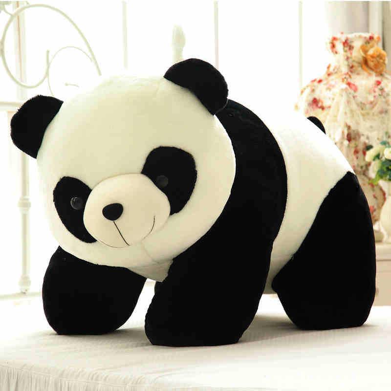 Cute Baby Big Giant Panda Bear Plush Toys Soft Stuffed Animal Doll Cushion Pillow Cartoon Home Bed Decor Gift - Brand My Case