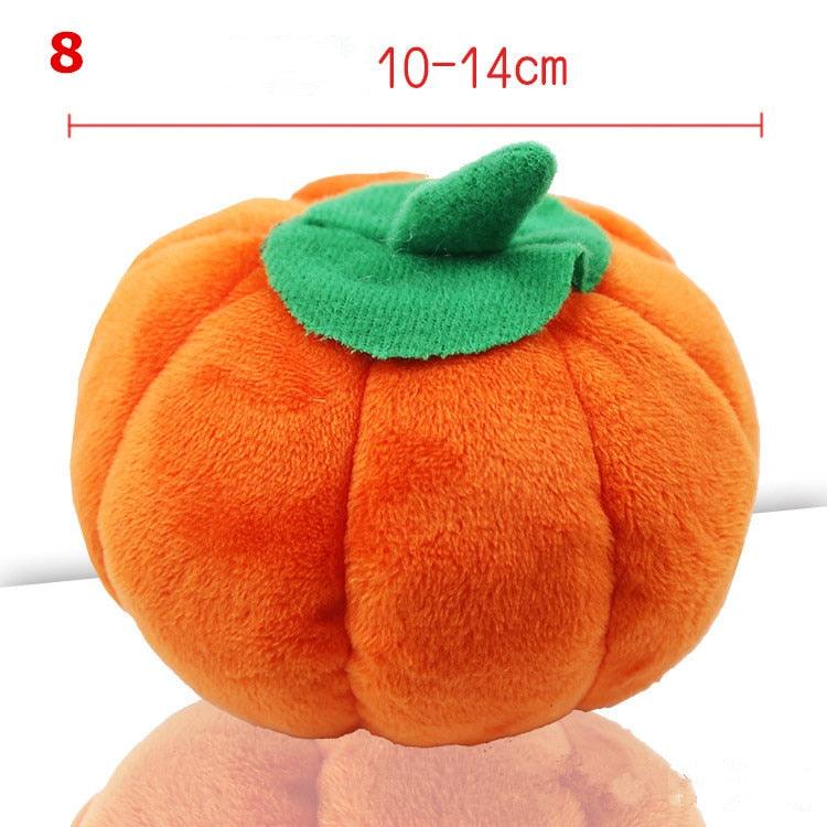 Cute Plush Puzzle Stuffed Squeaking Pet Toy Fruit Animals Cartoon Dog Toys for Dogs Cat Chew Squeaker Squeaky Toy - Brand My Case