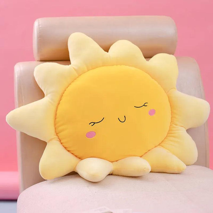 Cute Sun Cloud Plush Pillow Stuffed Soft Creative Plush Sun Cloud Toy Car Pillow Home Decor Kids Toys - Brand My Case