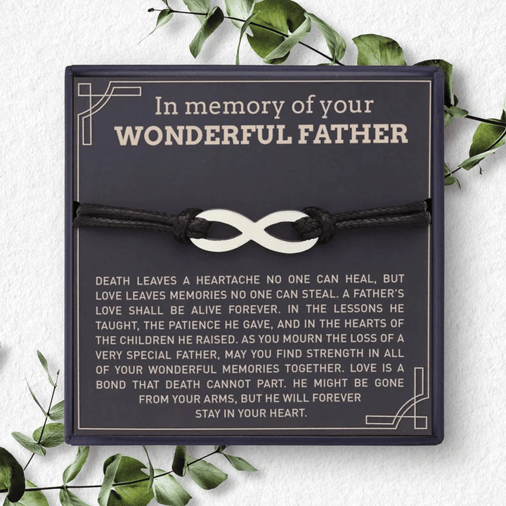 Dad Loss Gift, Loss Of Father Gift for Son, Sympathy Card Gift - Brand My Case
