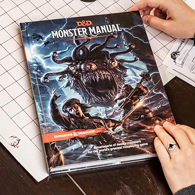 D&D Monster Manual (Dungeons & Dragons Core Rulebook) - Brand My Case