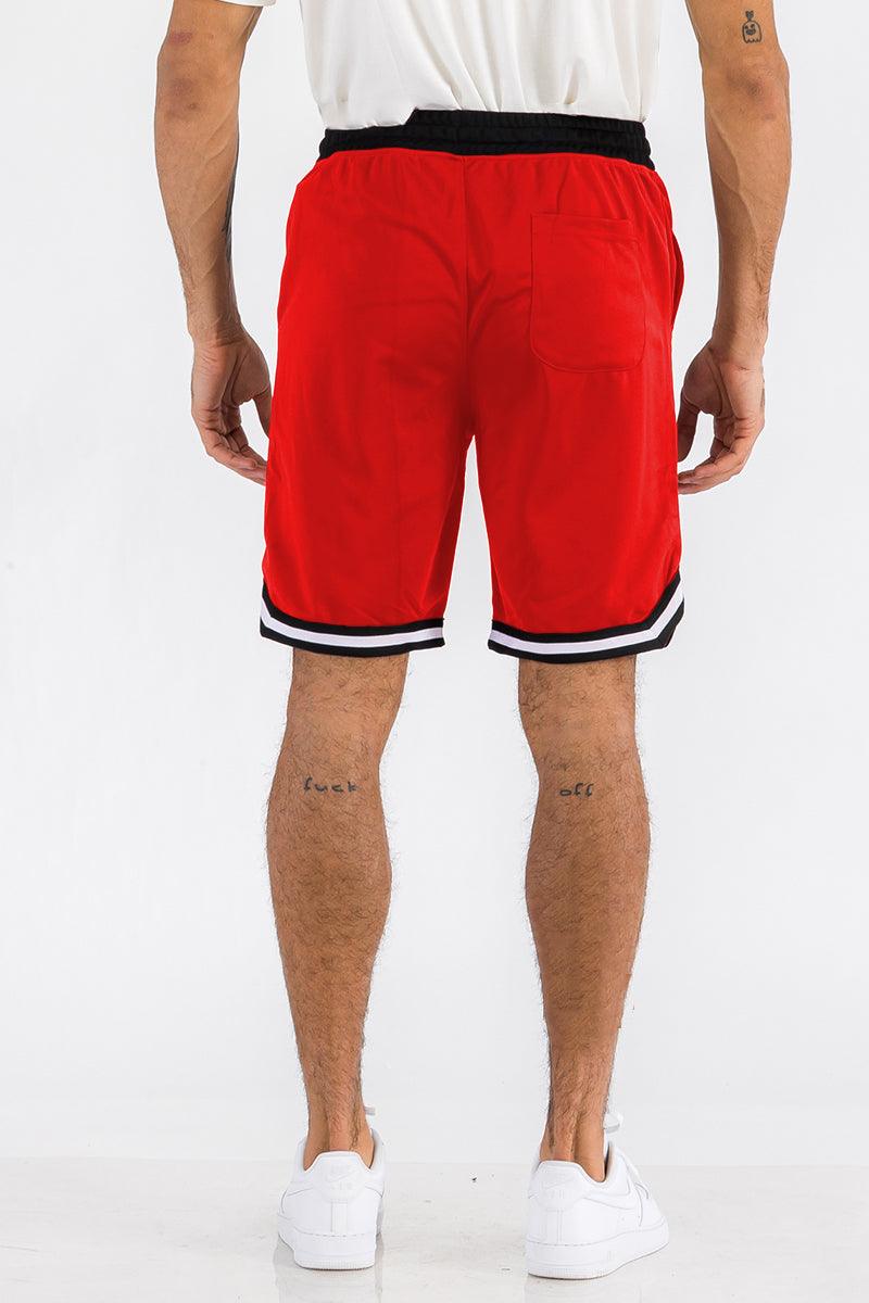 Mens Striped Basketball Active Jordan Shorts - Brand My Case