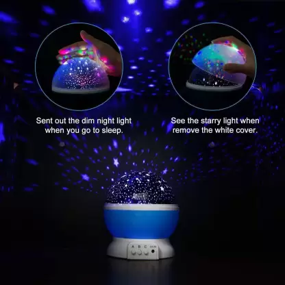 Star Master Dream Rotating Projection lamp with USB