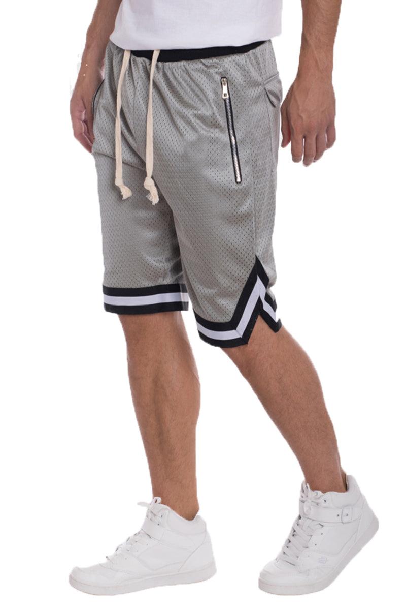 Solid Mesh Basketball Active Shorts - Brand My Case