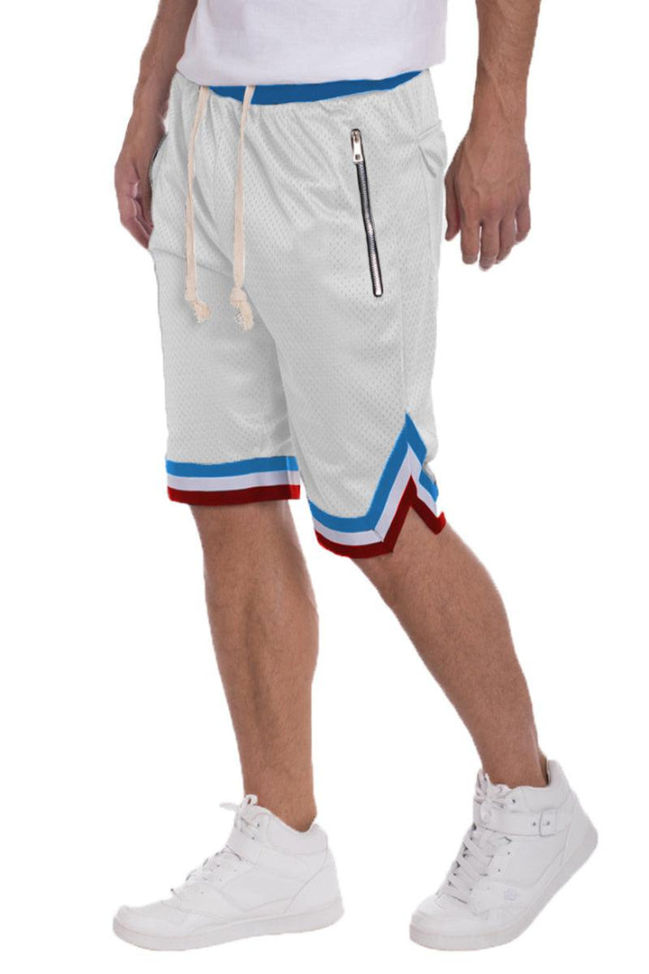 Solid Mesh Basketball Active Shorts - Brand My Case