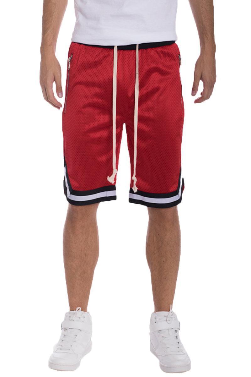 Solid Mesh Basketball Active Shorts - Brand My Case