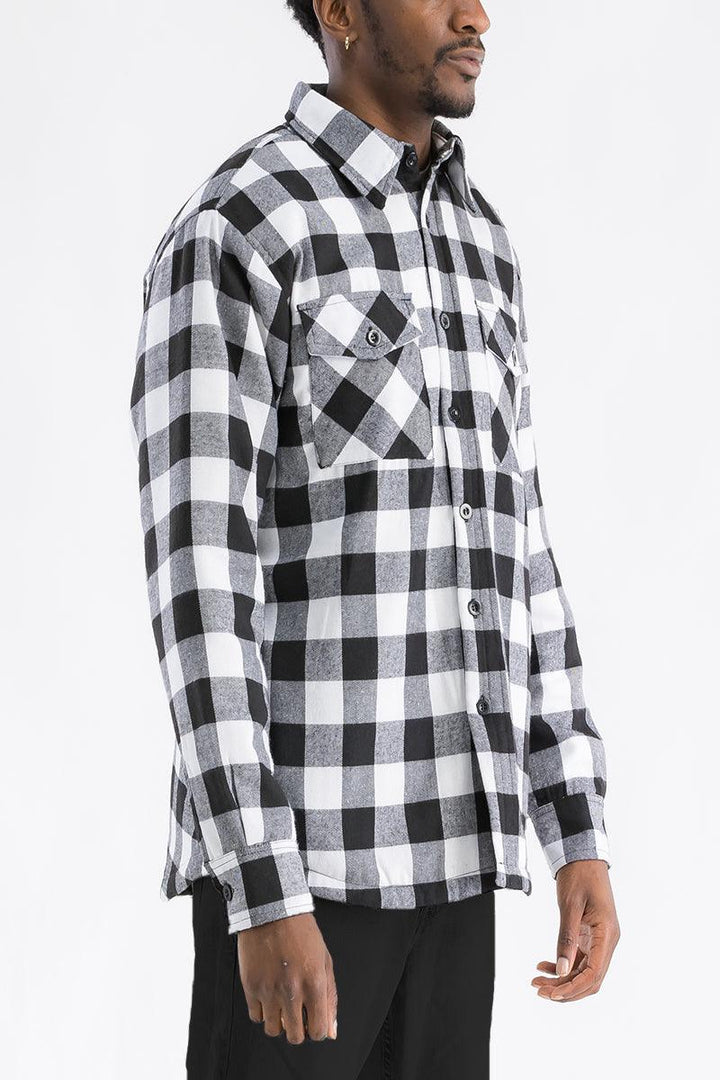 Quilted Flannel Shirt - Brand My Case