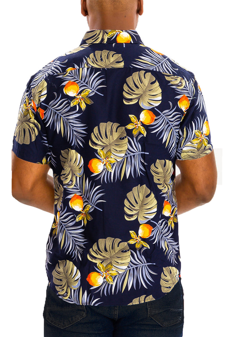 HAWAIIANISCHES BUTTON-DOWN-HEMD