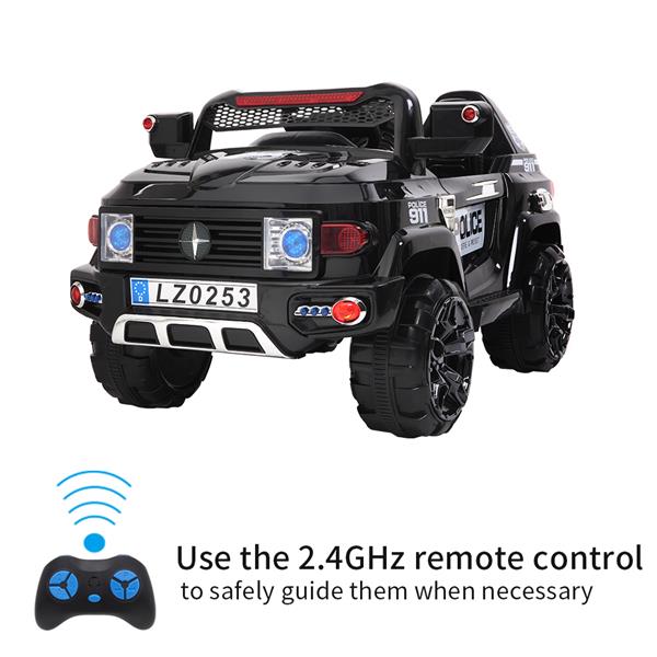 Off-Road Police Car Double Drive With 2.4G Remote Control