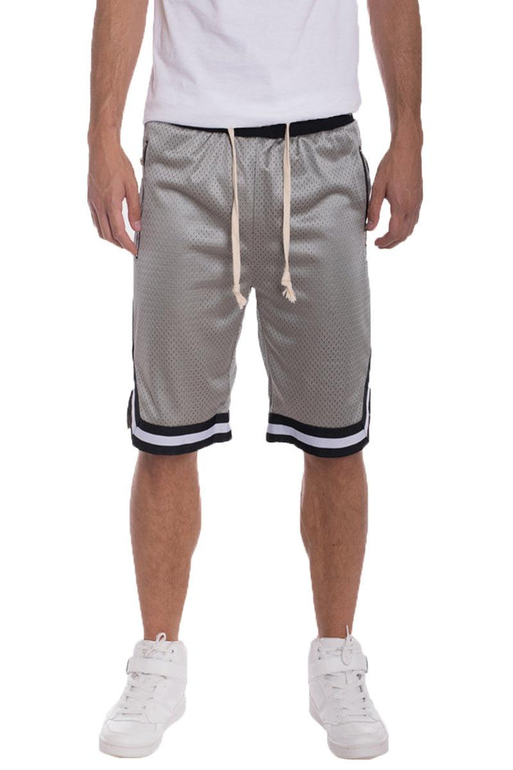 Solid Mesh Basketball Active Shorts - Brand My Case