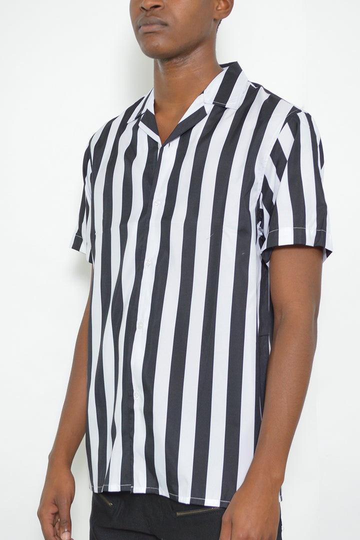 Button-Down-Hemd mit Streifenmuster für Herren