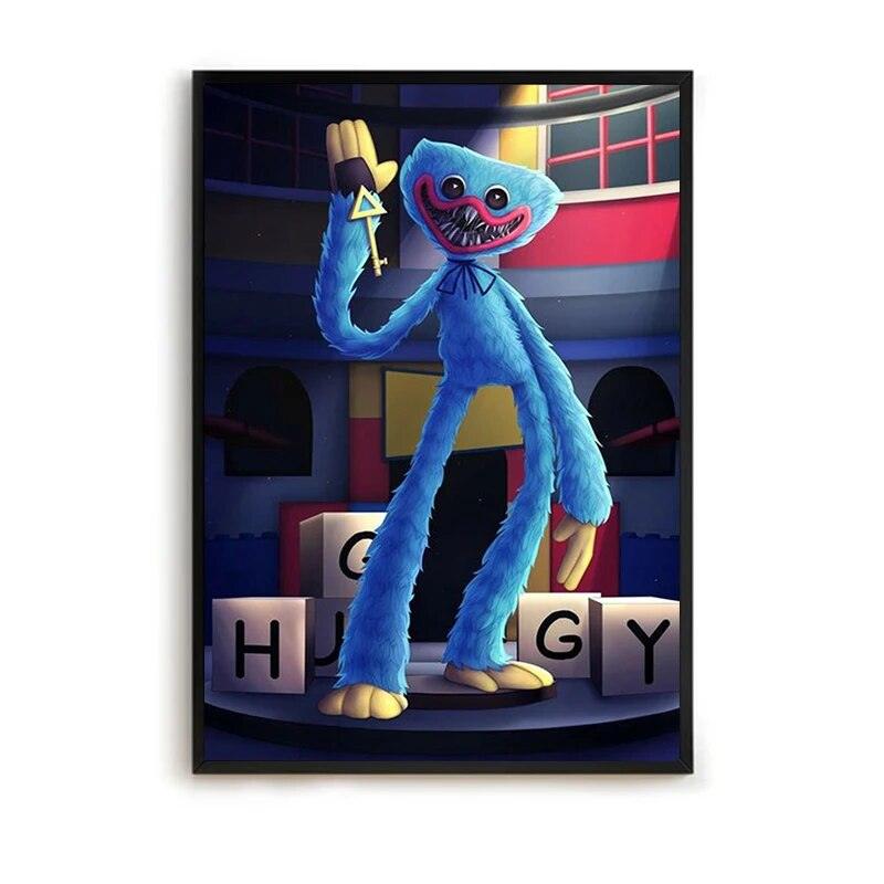 Decorative Paintings H-Huggy W-Wuggy Adventure Challenge Decorative Painting for Bedroom Decoration Decor for Room Wall Posters - Brand My Case