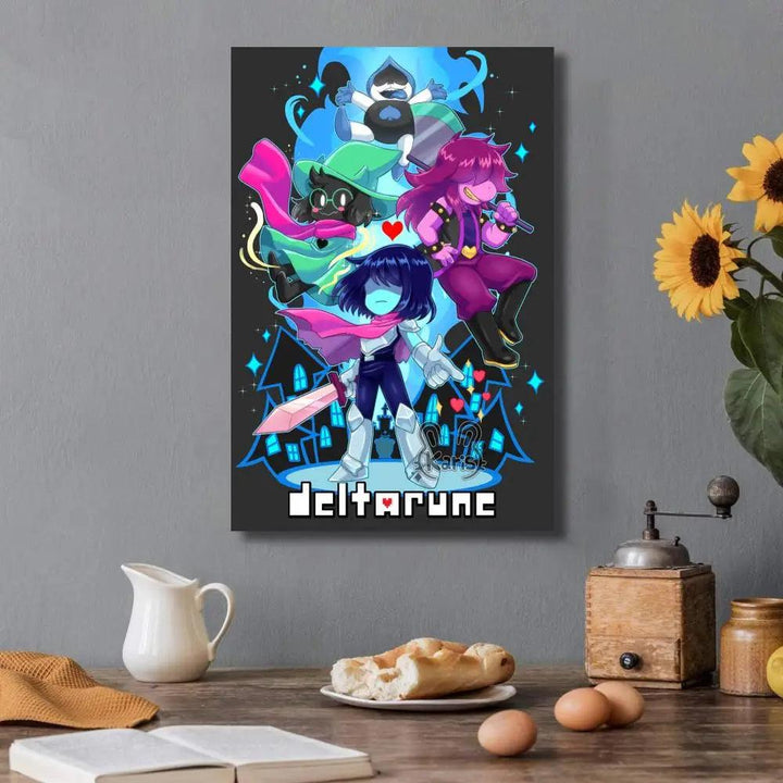 Deltarune Game Wall Art - Bedroom Decor Poster - Brand My Case