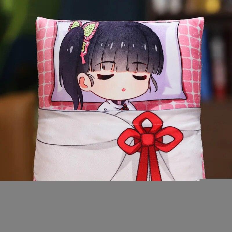 Demon Slayer Anime Plush Stuffed Pillow Cute Devil's Blade Manga Doll Cushion Kimetsu No Yaiba Tanjirou Nezuko Plush Pillow - Brand My Case