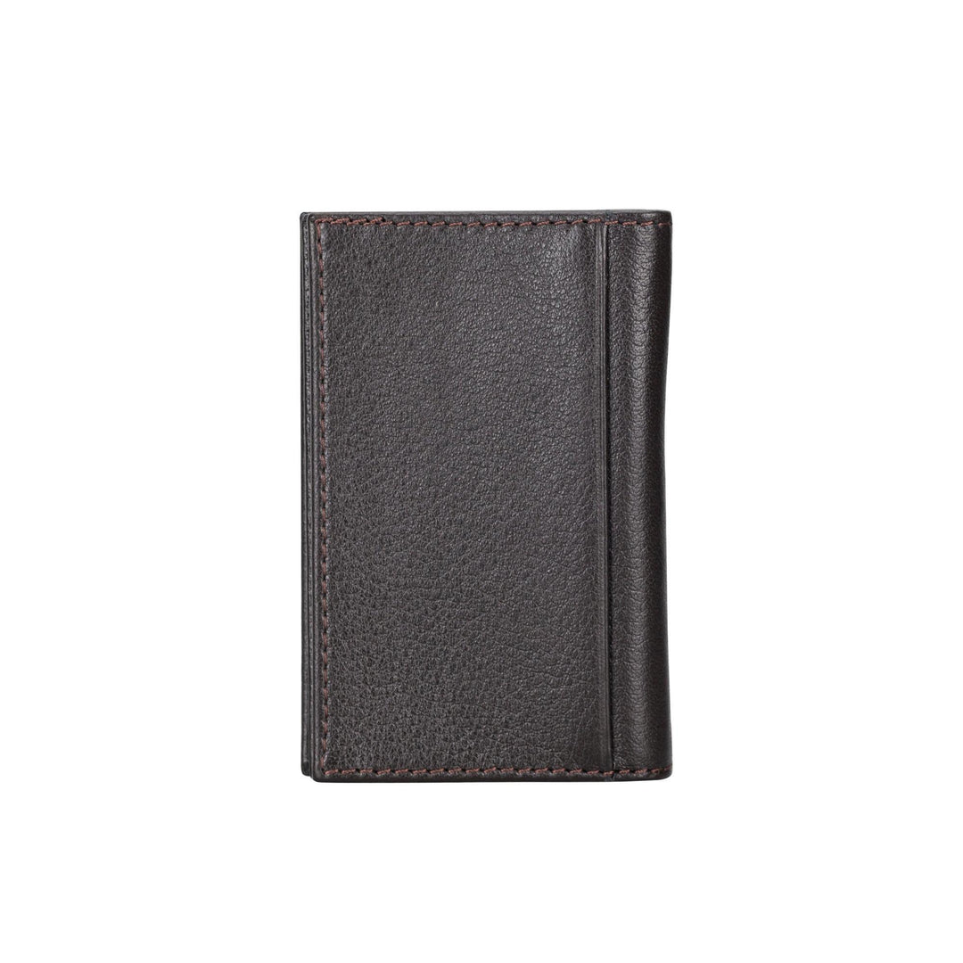 Denver Luxury Full-Grain Leather Cardholder for Men - Brand My Case