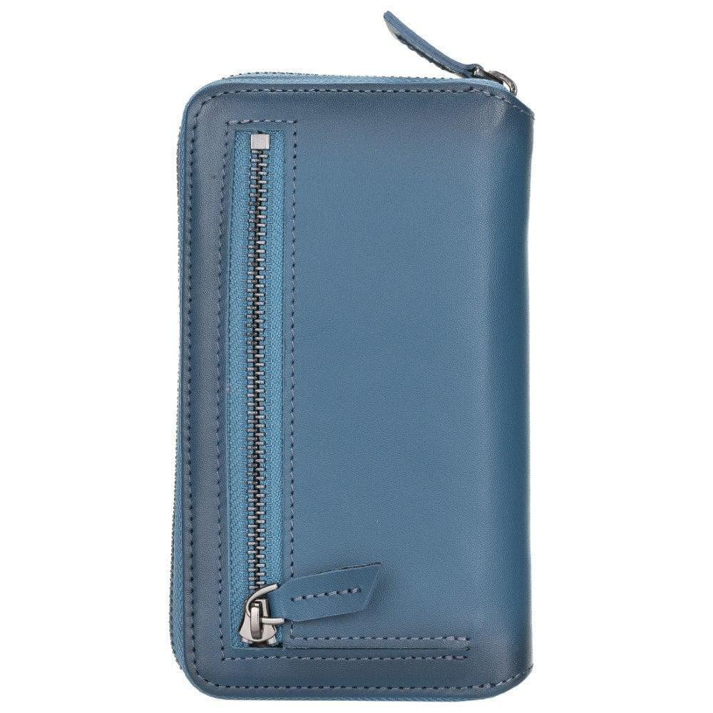 Detachable Leather Zipper Wallet Cases for Apple iPhone 12 Series - Brand My Case