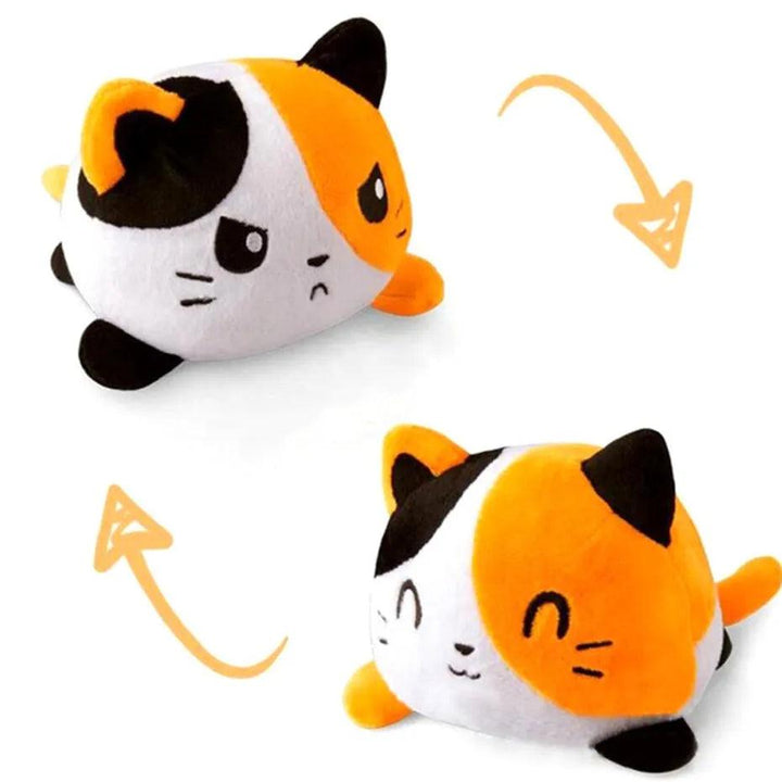 Double Sided Cat Gato Kids Flip Plushie Animals Unicorn Peluches For Pulpos Playtime Game FNAF Five Nights Plush Toy - Brand My Case