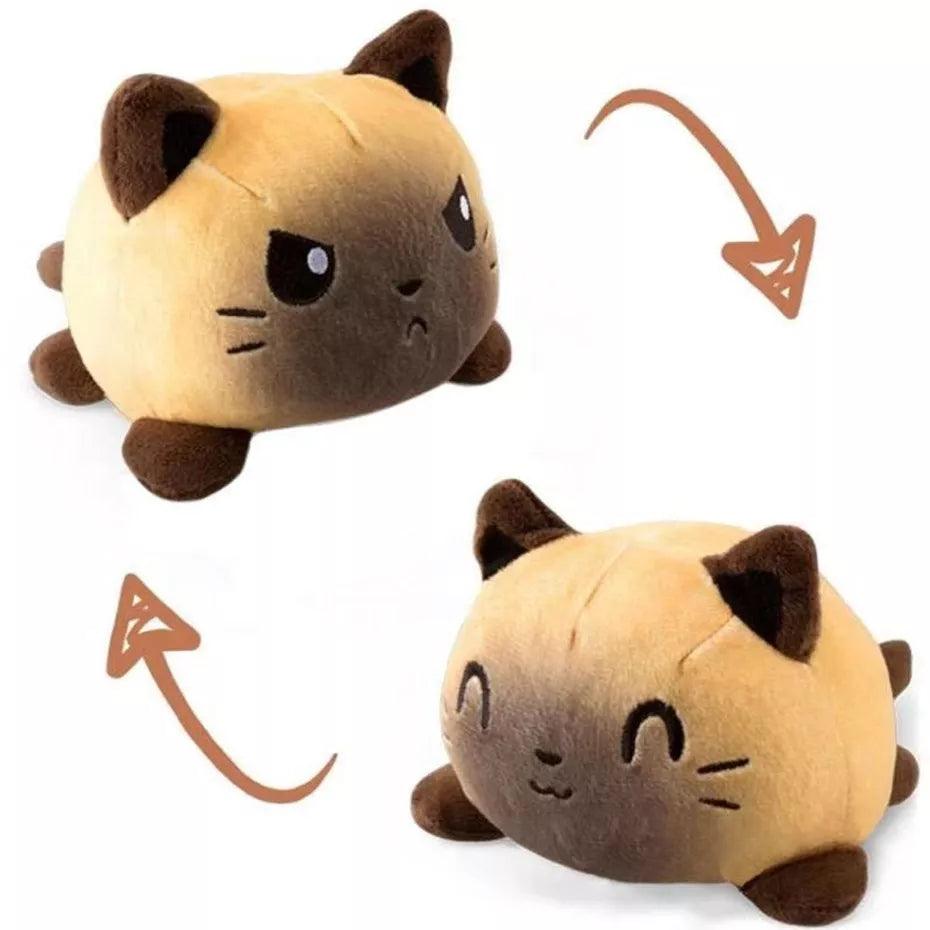 Double-Sided Flip Cat Gato Kids Plushie Animals Unicorn Peluches Playtime Game FNAF Five Nights Cute Doll Plush Toy - Brand My Case