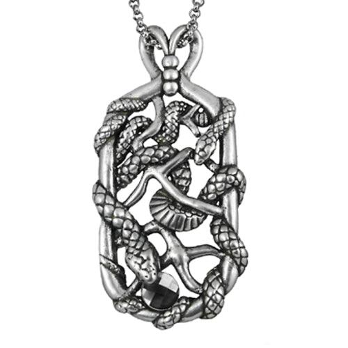 draco - two snake tag necklace - Brand My Case