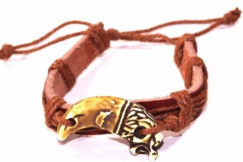 Dragon Tooth Leather Bracelet - Brand My Case