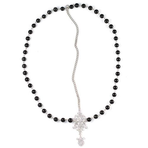 Draping Pearls Chain Headpiece - Brand My Case