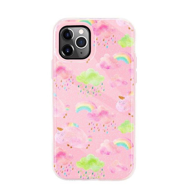Dual Layer High Impact Protective Hybrid Hard Design Case for iPhone - Brand My Case