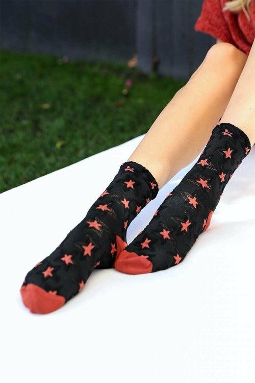 Eco-Friendly Star Design Socks - Brand My Case
