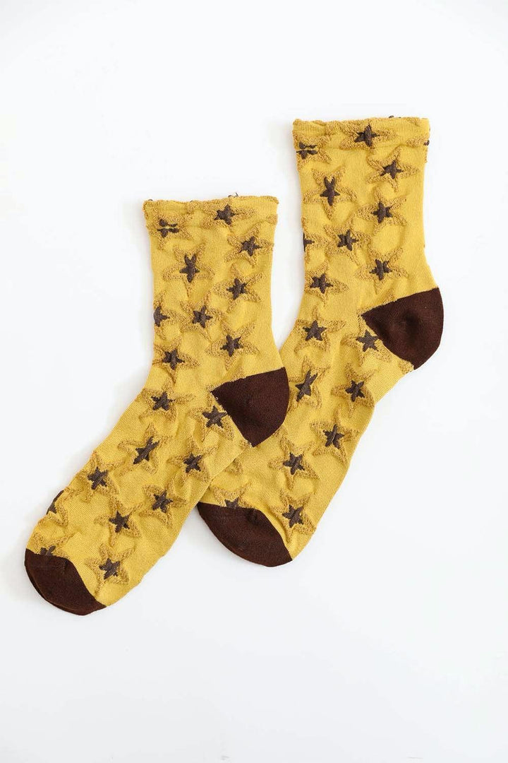 Eco-Friendly Star Design Socks - Brand My Case