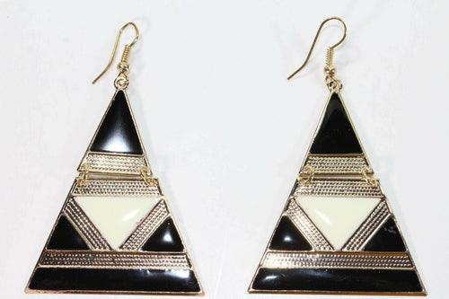 Egyptian Style Enamel Earrings - Brand My Case